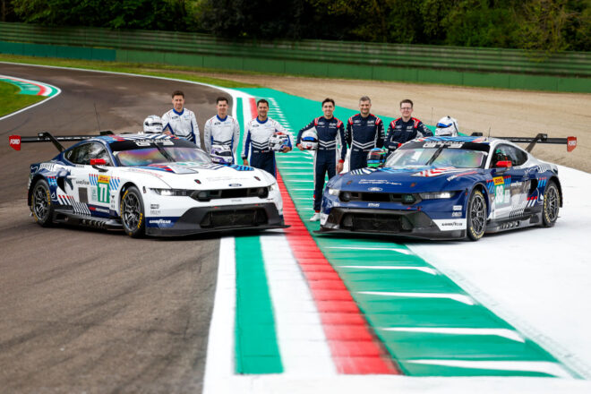 フォード、マスタングGT3にアップデート版“エボ”を導入へ。詳細は「後日発表」
