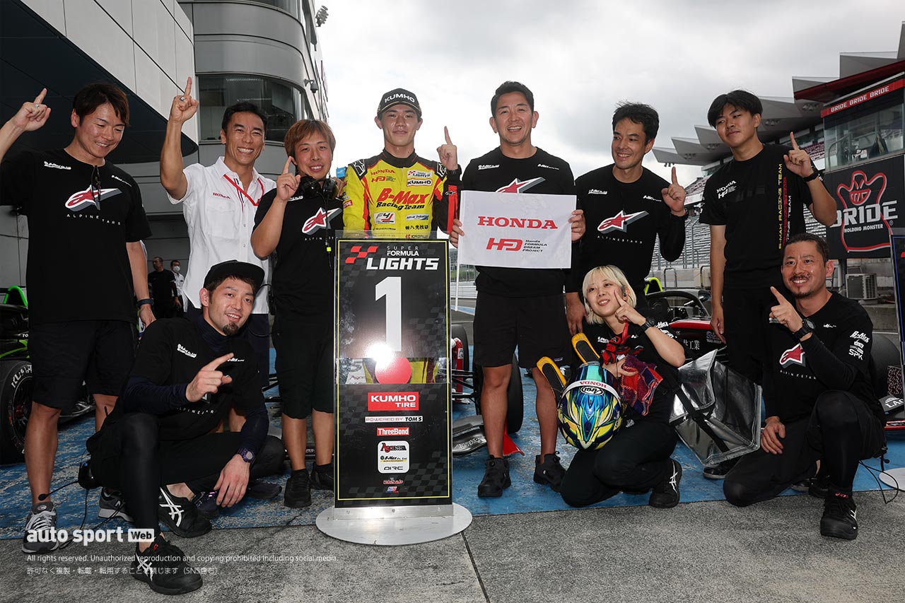 スーパーフォーミュラ・ライツ第15戦富士は野村勇斗がポール・トゥ・ウイン。2025年のチャンピオンを獲得