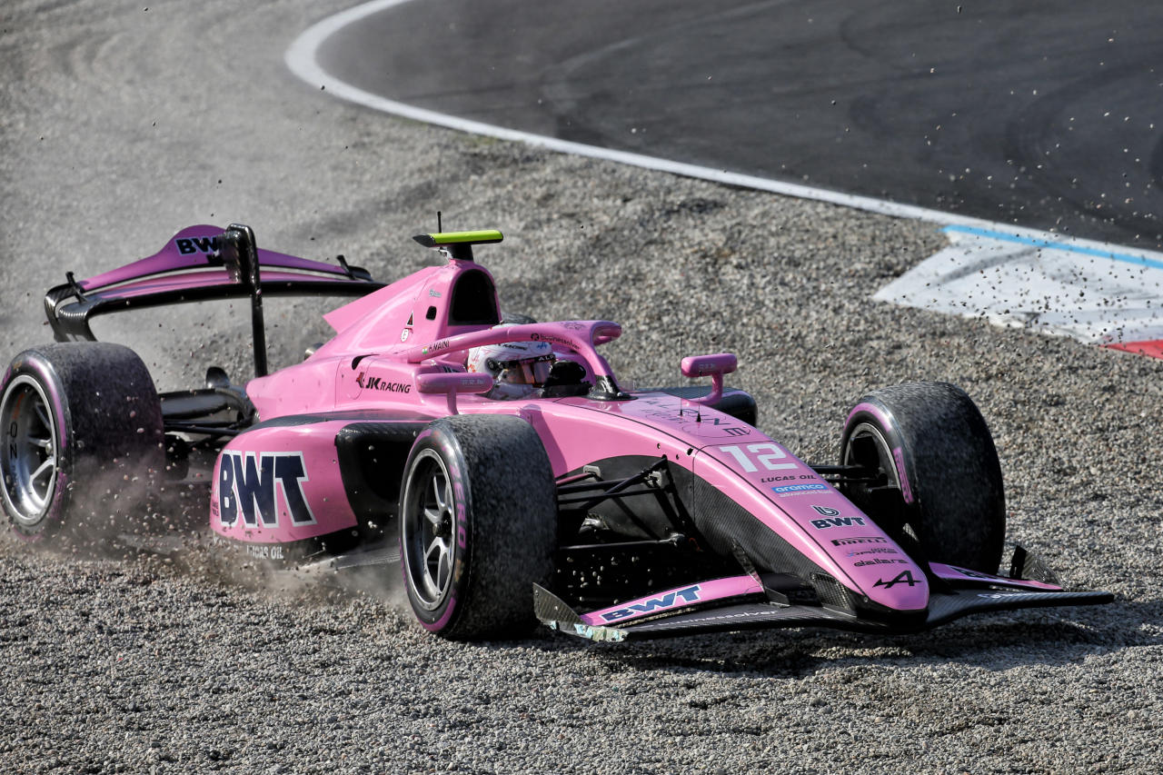 2025年FIA F2第11戦モンツァ　クッシュ・マイニ（ダムス・ルーカスオイル／アルピーヌ育成）