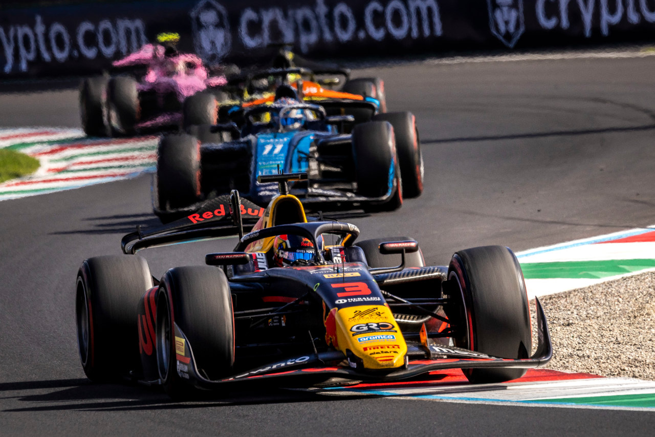 2025年FIA F2第11戦モンツァ　ジョセップ・マリア・マルティ（カンポス・レーシング／レッドブル育成）