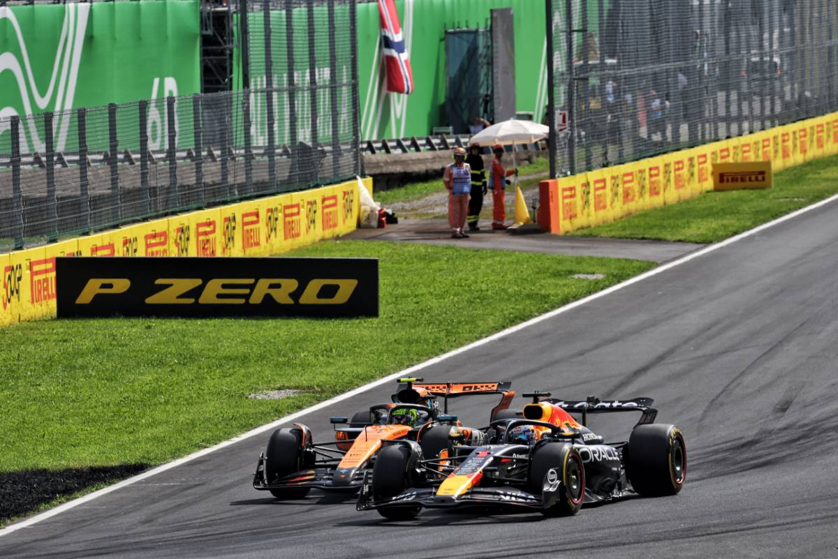 ランド・ノリス（マクラーレン）＆マックス・フェルスタッペン（レッドブル）