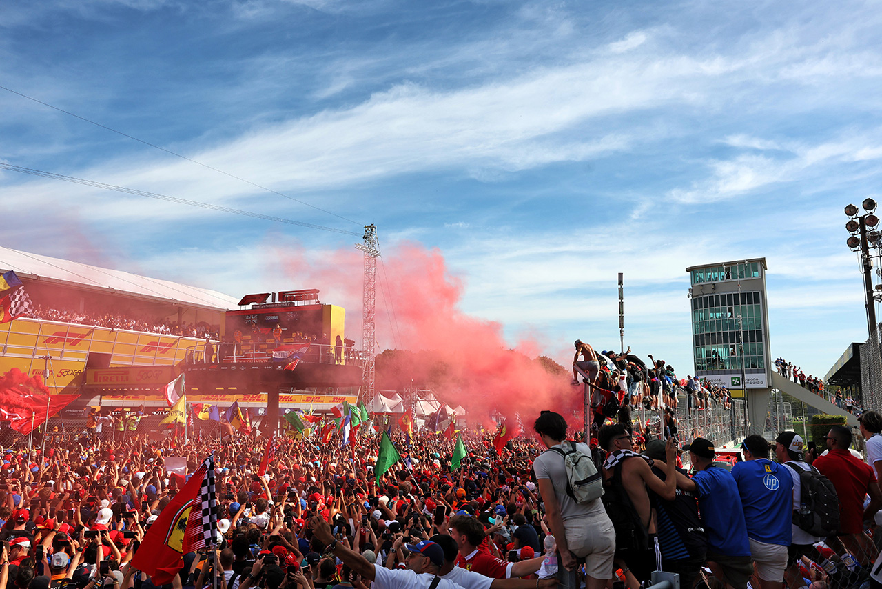 2025年F1第16戦イタリアGP　表彰式