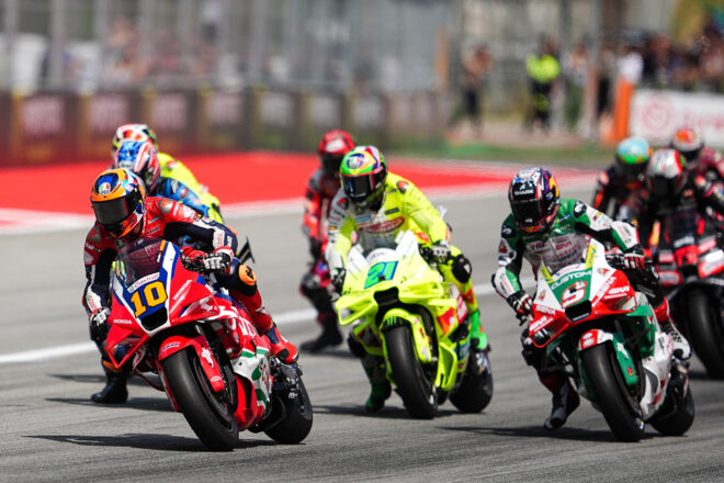 ホンダ、今季4度目のダブル入賞。追い上げのミル「攻めのレースができた」／第15戦カタルーニャGP