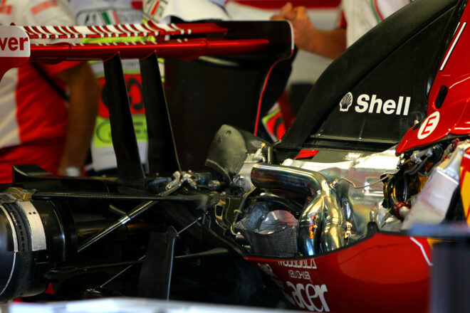 2007年F1第13戦イタリアGP フェラーリF2007に搭載された『ティーポ056（2.4リッターV8NA）』