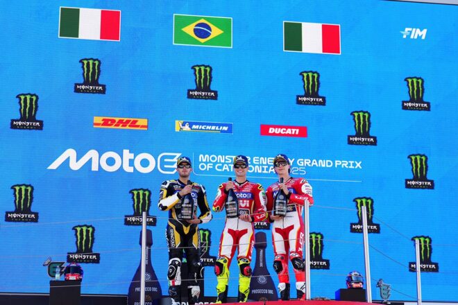 【順位結果】2025MotoE第5戦カタルーニャ大会 決勝レース1・2