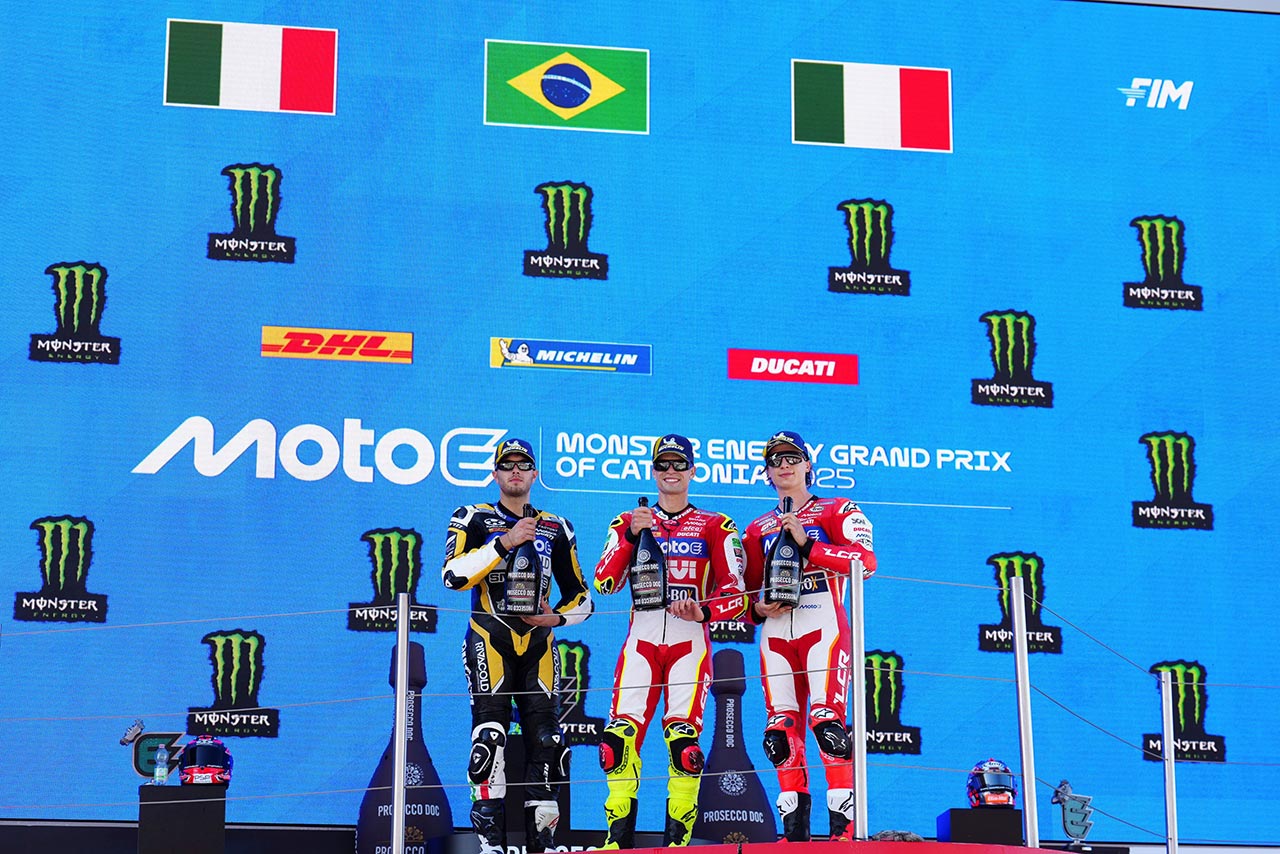 【順位結果】2025MotoE第5戦カタルーニャ大会 決勝レース1・2