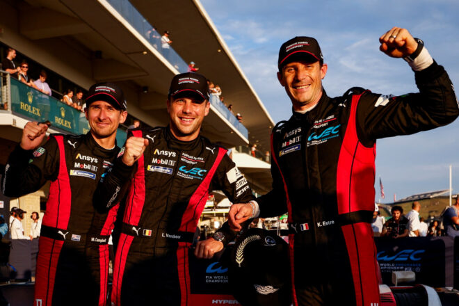 苦戦続いたポルシェ・ペンスキーがついに今季初優勝「チャンスが訪れた時に掴み取る。今回はそれができた」／WEC第6戦オースティン