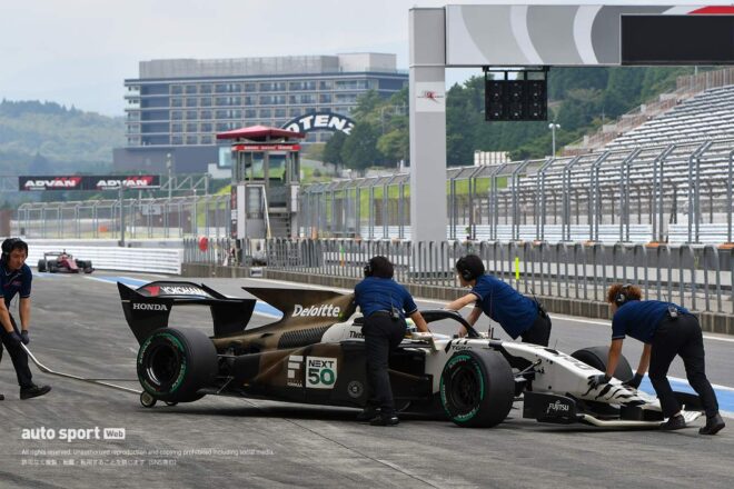 2025スーパーフォーミュラ開発テスト