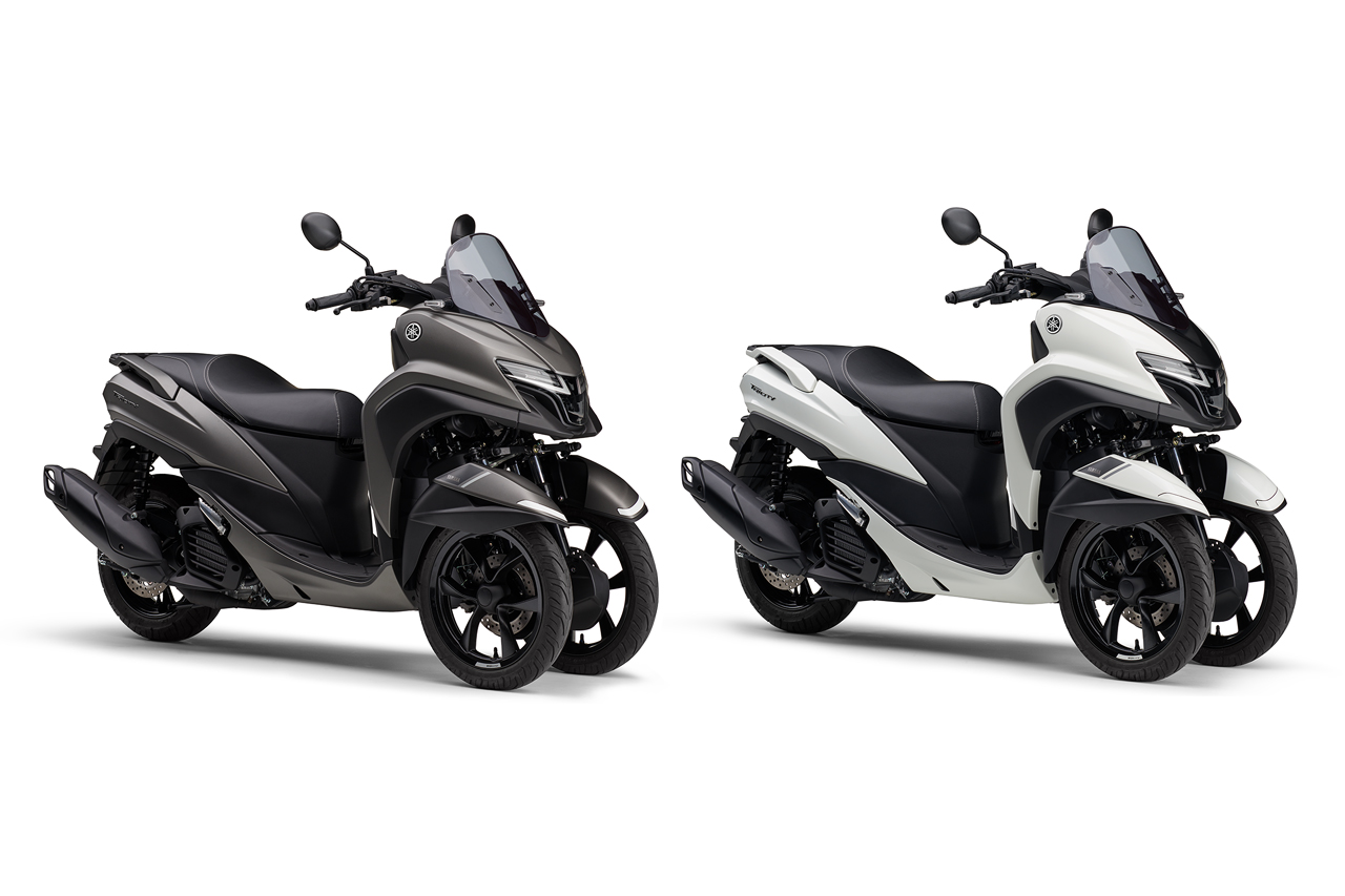 ヤマハ、フロント2輪の『トリシティ155／125』を大幅刷新した2026年モデル発表。9月25日発売