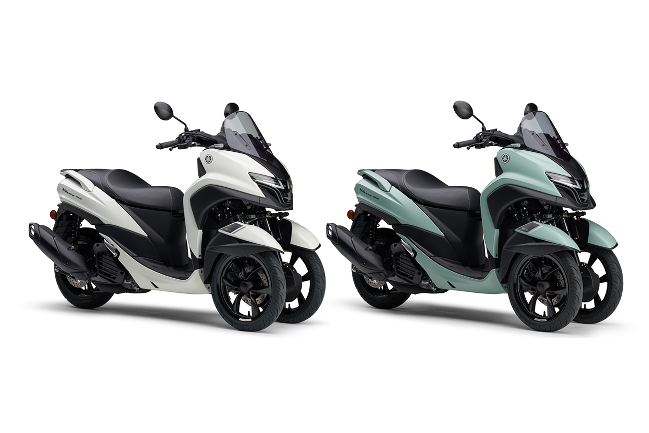 ヤマハ、フロント2輪の『トリシティ155／125』を大幅刷新した2026年モデル発表。9月25日発売