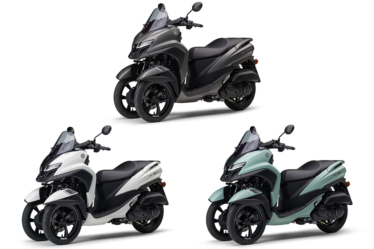 ヤマハ、フロント2輪の『トリシティ155／125』を大幅刷新した2026年モデル発表。9月25日発売