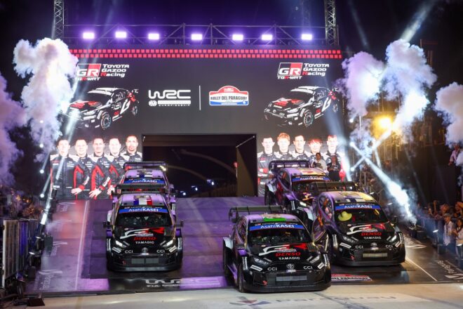 2週間でパラグアイからチリへ移動。WRCの南米2連戦に臨むTOYOTA GAZOO Racing WRTの整備・テント建設事情