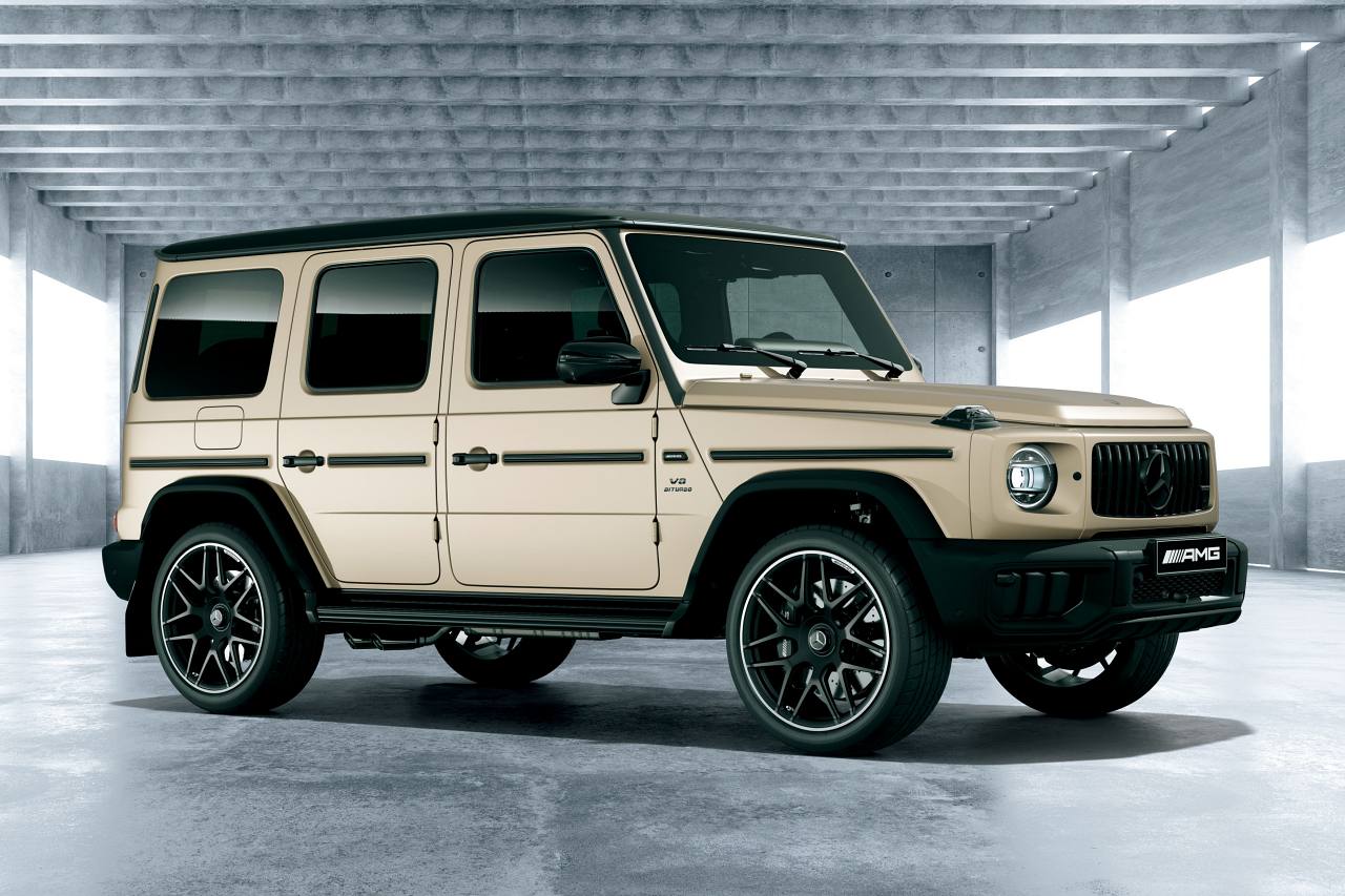 メルセデスAMG、マットペイント4色展開の『Gクラス』特別仕様車“ブラック・アクセント・エディション”が登場