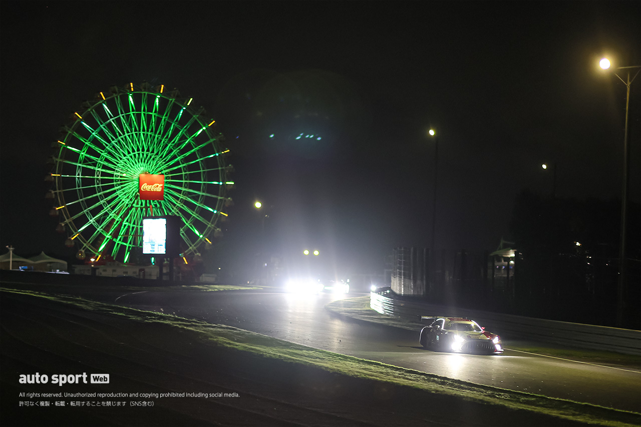 2025年鈴鹿1000km　ナイト・プラクティスの様子