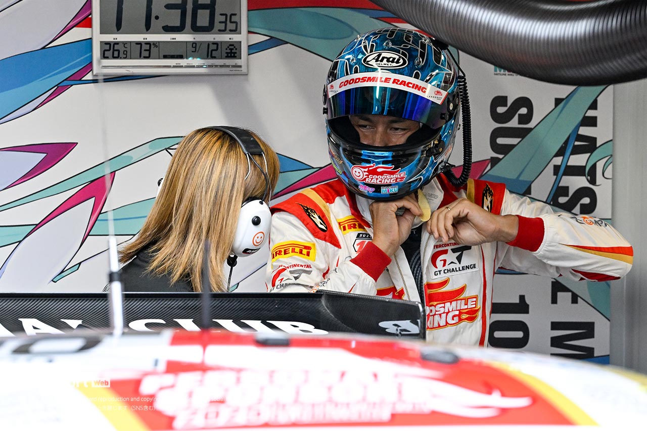 グッドスマイル・レーシング、スパのリベンジを狙う鈴鹿1000km走行初日は「ちょっとマズい」状況。巻き返しを目指す