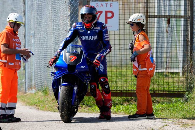 アウグスト・フェルナンデス（ヤマハ・ファクトリー・レーシング・チーム）／2025MotoGP第16戦サンマリノGP