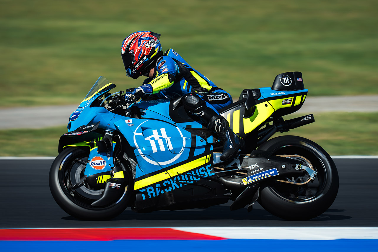 小椋藍（トラックハウスMotoGPチーム）／2025MotoGP第16戦サンマリノGP