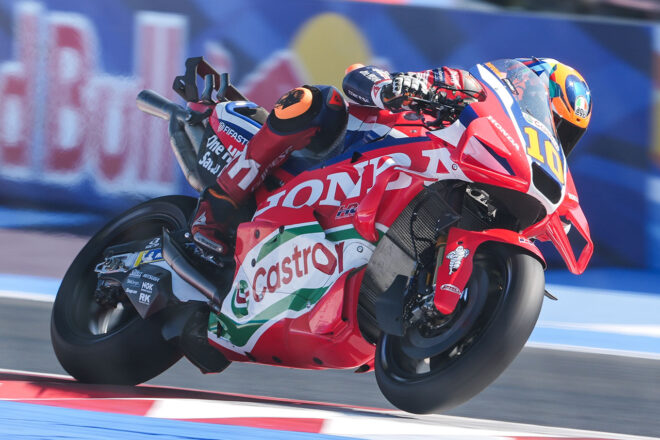 ホンダワークスのふたりが予選Q2直接進出「新パーツがすぐに機能した」とミル／第16戦サンマリノGP