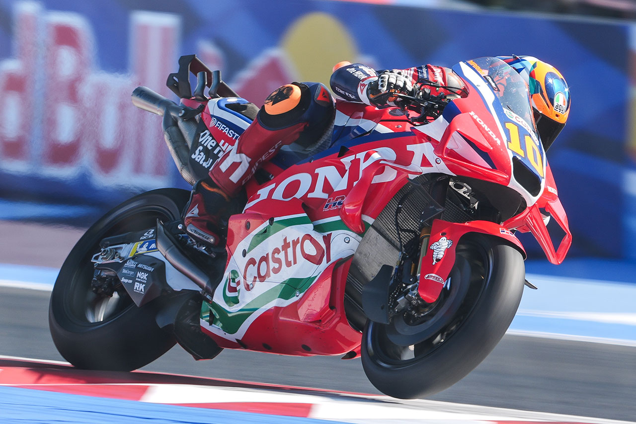 ホンダワークスのふたりが予選Q2直接進出「新パーツがすぐに機能した」とミル／第16戦サンマリノGP