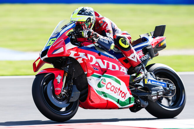 ホンダワークスのふたりが予選Q2直接進出「新パーツがすぐに機能した」とミル／第16戦サンマリノGP