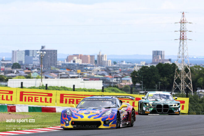 ビンゴ・レーシングの9号車キャラウェイ・コルベットC7 GT3-R（武井真司／笹原右京／伊東黎明）