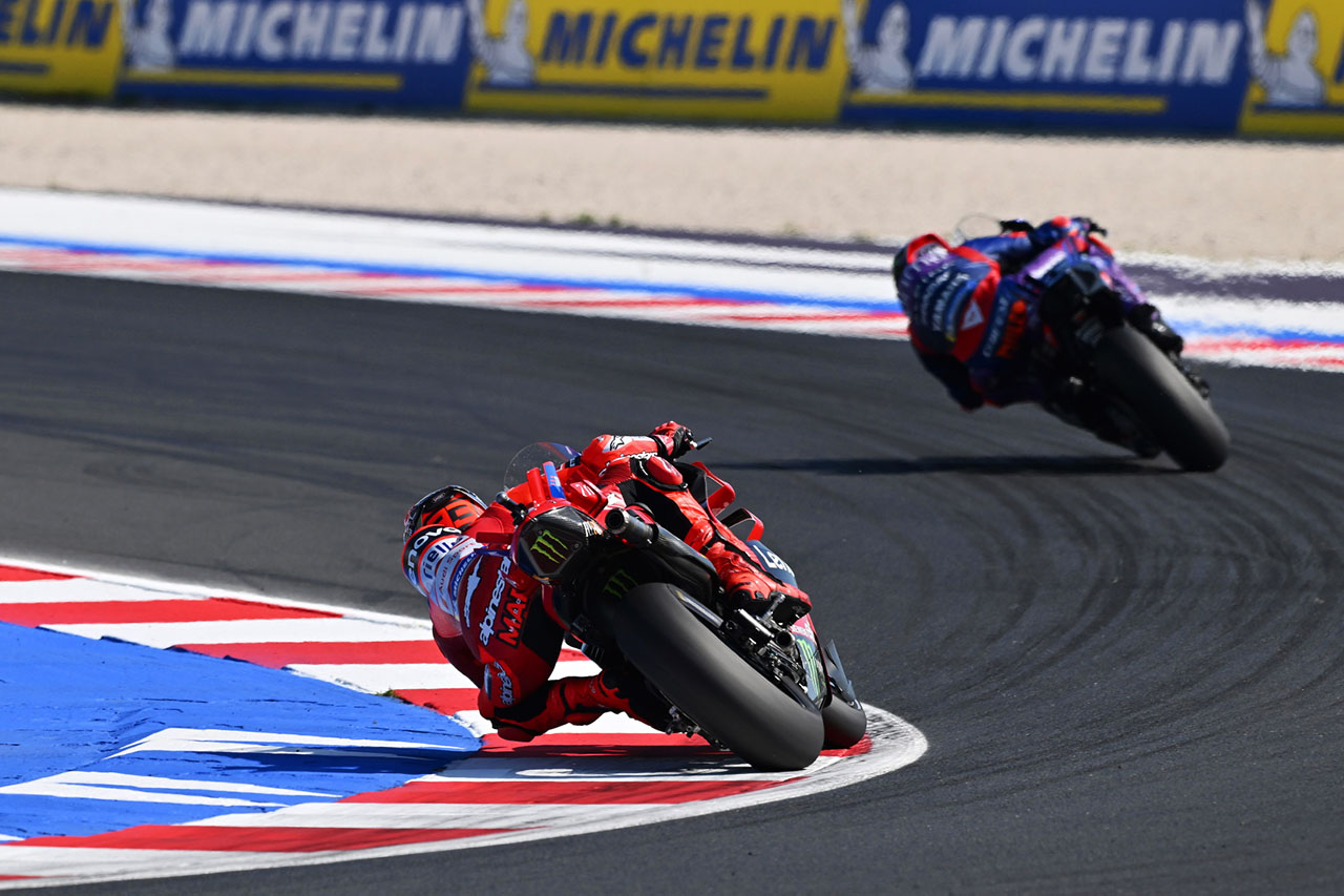 【タイム結果】2025MotoGP第16戦サンマリノGP フリー走行2回目