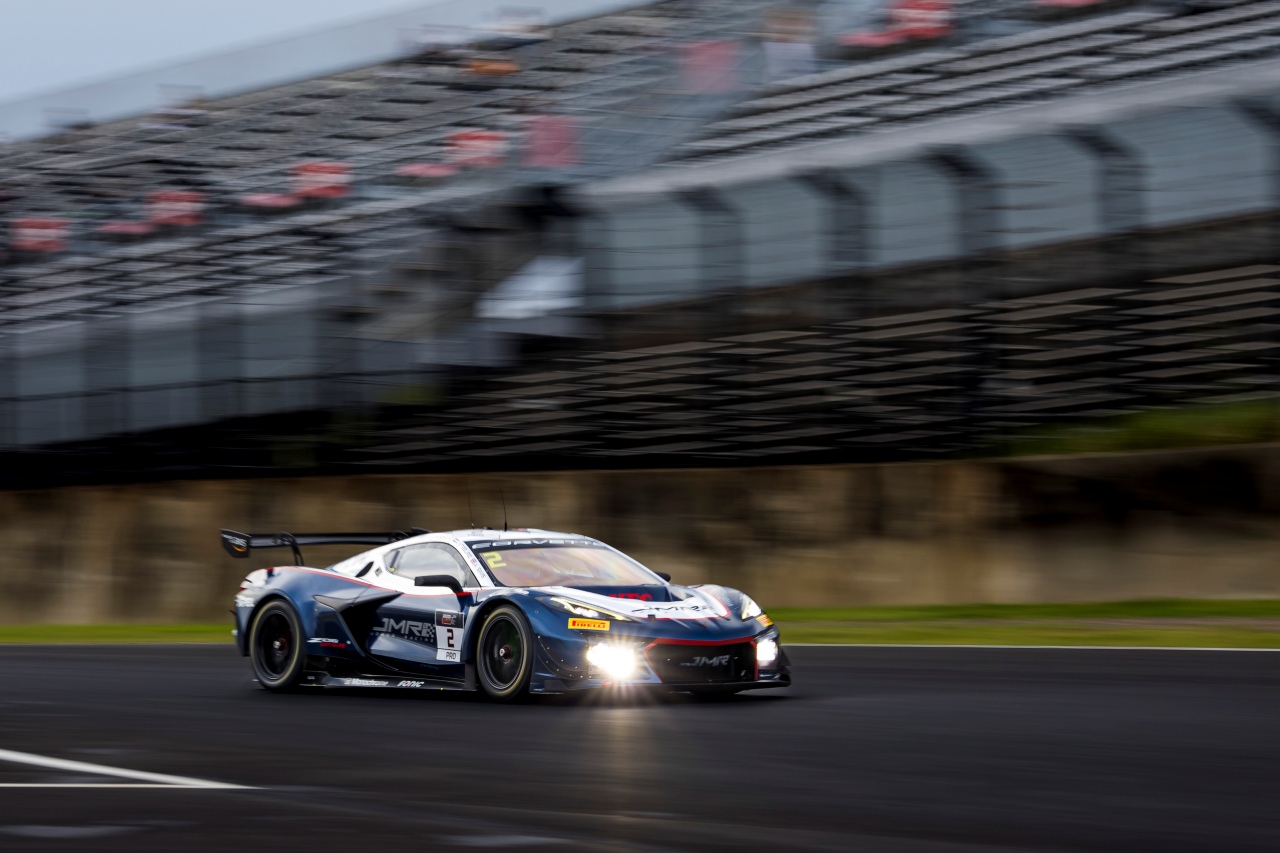 ジョホール・モータースポーツJMRの2号車シボレー・コルベットZ06 GT3.R（アレクサンダー・シムズ／ニッキー・キャツバーグ／スコット・マクラフラン）