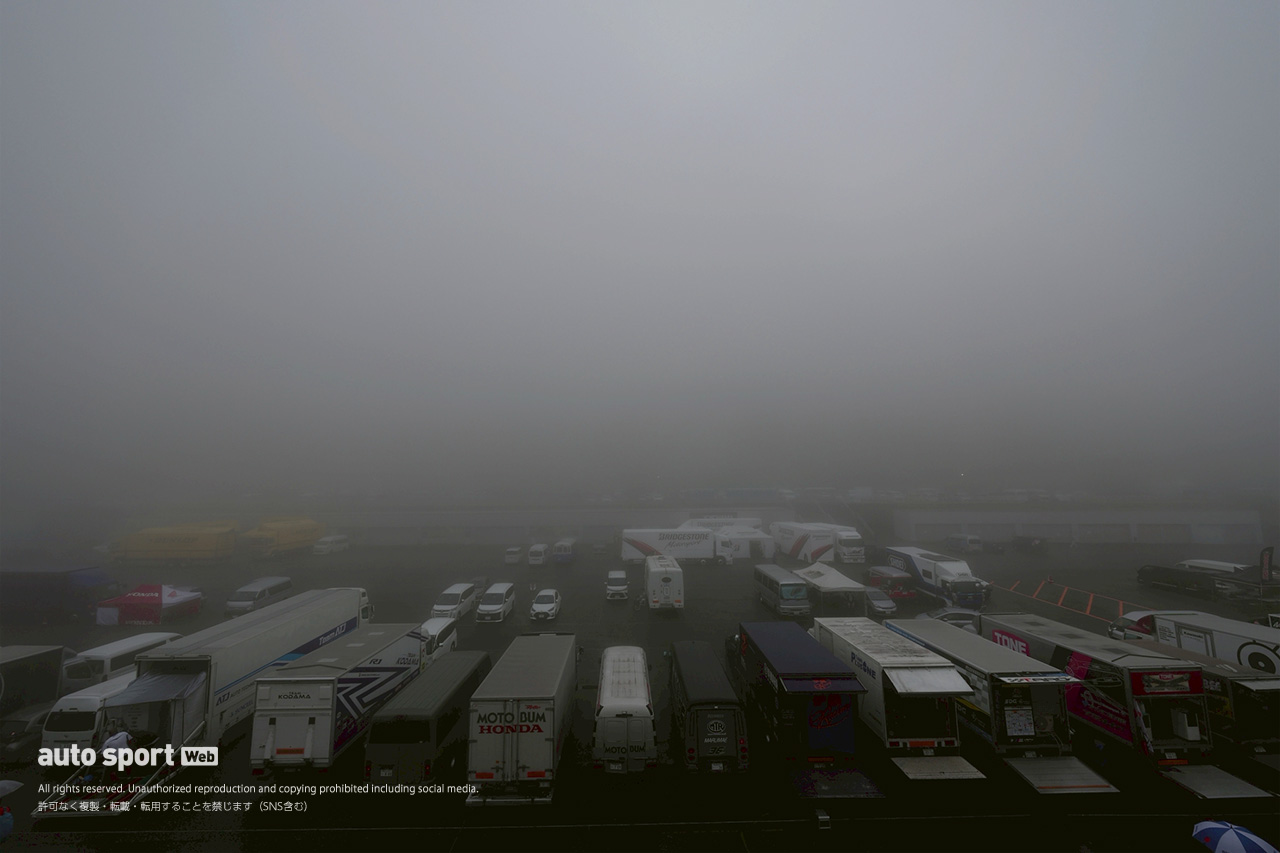 濃霧で午前の決勝2レース中止。JSBとST1000は予定通り開催へ／全日本ロード オートポリス