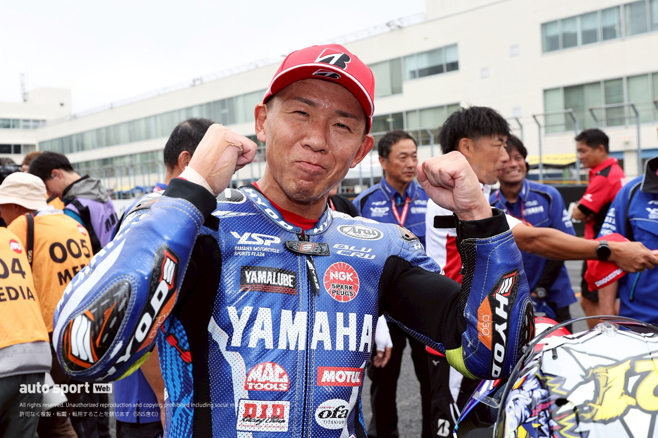 中須賀克行がダブルウイン達成。今季4勝で大幅リード／2025全日本ロード第5戦オートポリス JSB1000 レース2