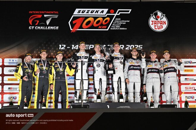 鈴鹿1000kmでワークスの意地が激突。SC3回、FCY7回の混乱レースをチームWRTの32号車BMWが完勝