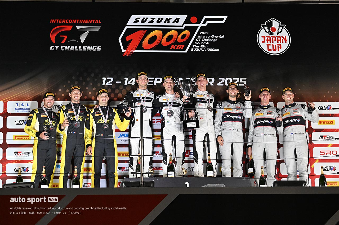 鈴鹿1000kmでワークスの意地が激突。SC3回、FCY7回の混乱レースをチームWRTの32号車BMWが完勝