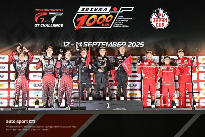 鈴鹿1000kmでワークスの意地が激突。SC3回、FCY7回の混乱レースをチームWRTの32号車BMWが完勝