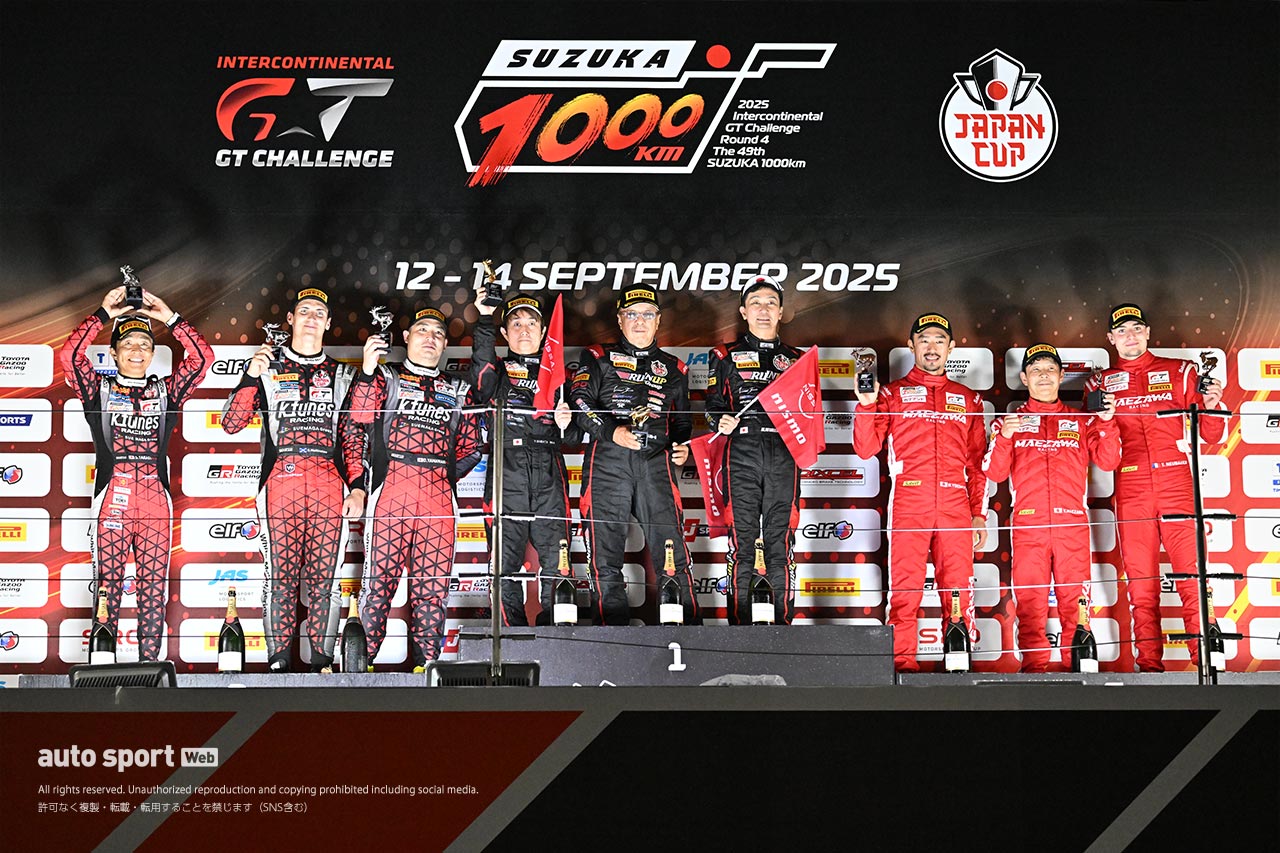 鈴鹿1000kmでワークスの意地が激突。SC3回、FCY7回の混乱レースをチームWRTの32号車BMWが完勝