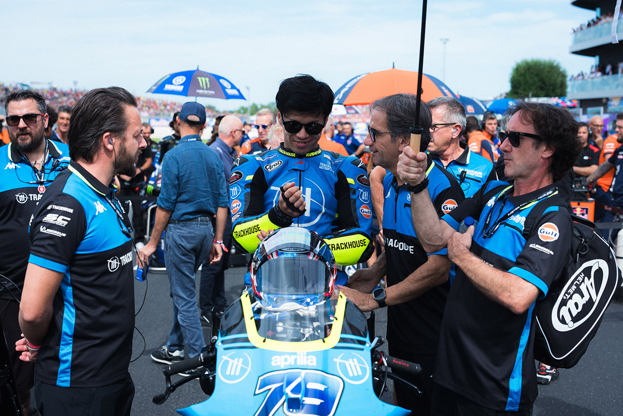 小椋藍（トラックハウスMotoGPチーム）／2025MotoGP第16戦サンマリノGP