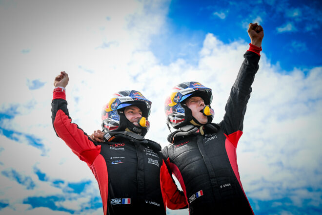 セバスチャン・オジエ＆ヴァンサン・ランデ（トヨタGRヤリス・ラリー1）