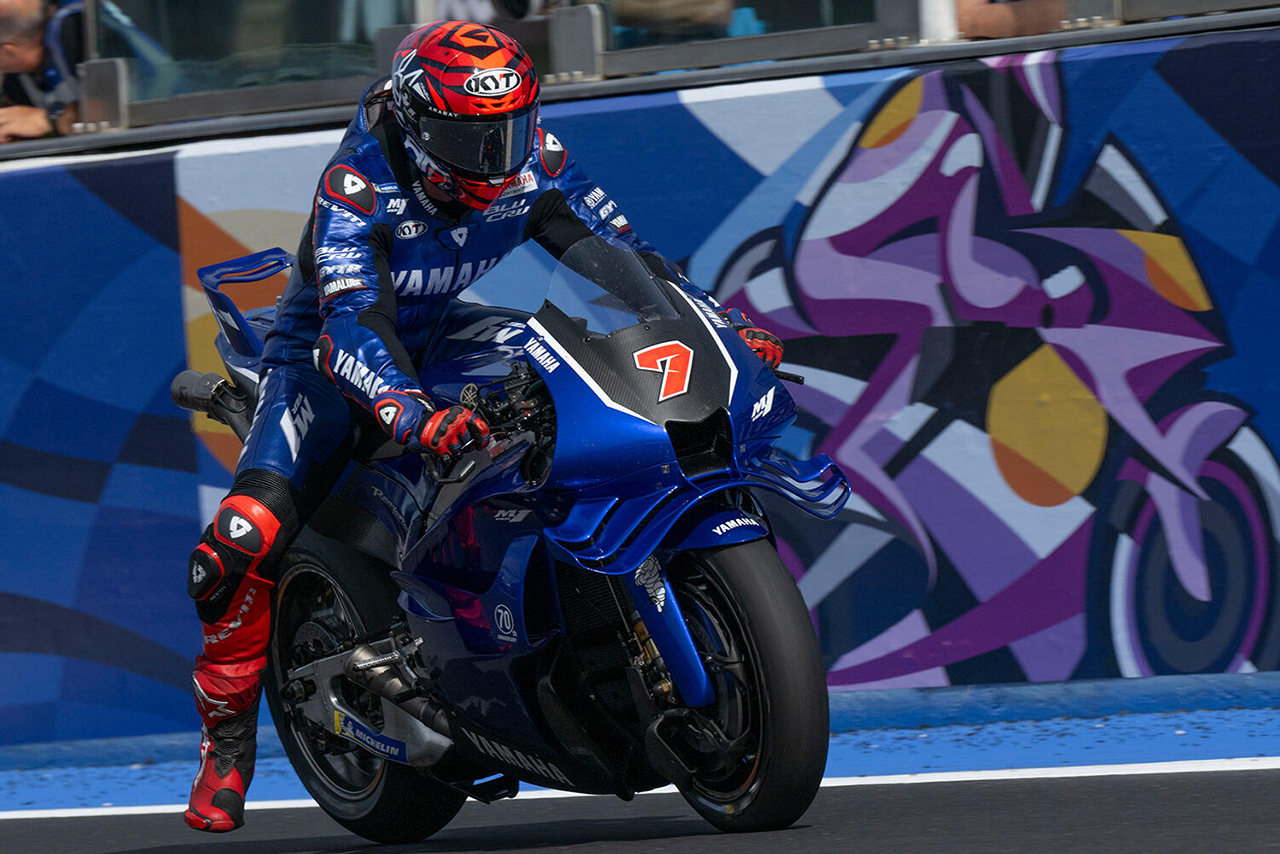 アウグスト・フェルナンデス（ヤマハ・ファクトリー・レーシング・チーム）／2025MotoGP第16戦サンマリノGP