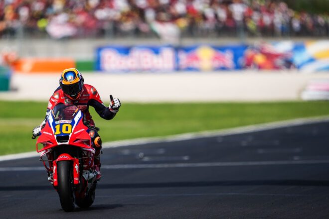 ホンダ、連続7位の好結果もマリーニ「スタートで遅れ、満足し切れない」ミルはリタイア／第16戦サンマリノGP