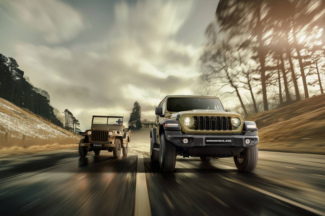 ジープ、旗艦『ラングラー』に生誕イヤー1941年の名を冠したミリタリーグリーンの限定車が登場