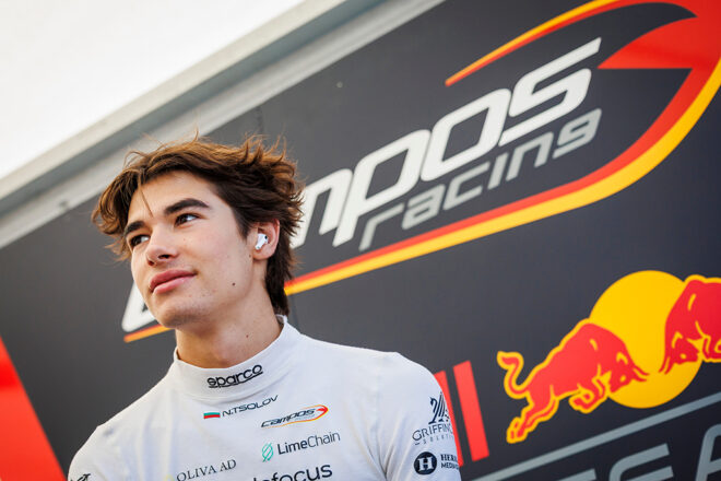 2026年FIA F2に参戦するニコラ・ツォロフ