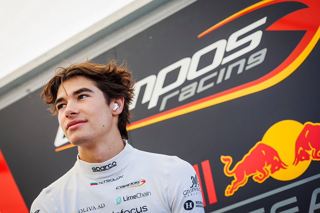 2026年FIA F2に参戦するニコラ・ツォロフ