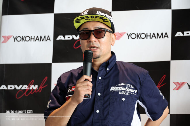 坂東正敬監督（TGR TEAM WedsSport BANDOH）