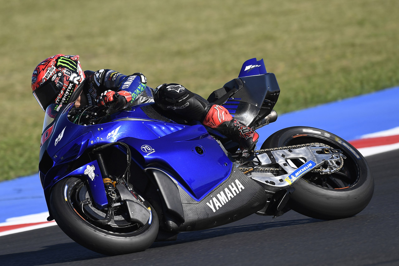 ファビオ・クアルタラロ（モンスターエナジー・ヤマハMotoGPチーム）／2025MotoGPミサノ公式テスト