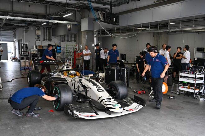 2025スーパーフォーミュラ開発テスト