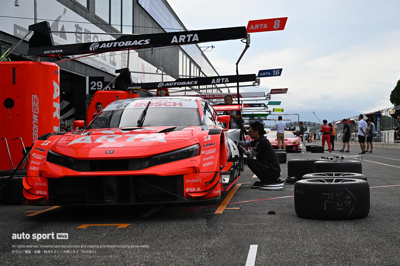 2025スーパーGT第6戦『SUGO GT 300km RACE』　9月19日 搬入日の様子