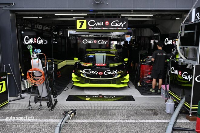 2025スーパーGT第6戦『SUGO GT 300km RACE』　9月19日 搬入日の様子