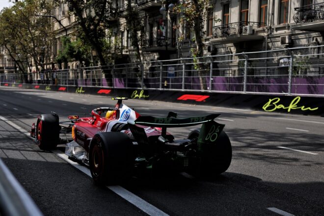 2025年F1第17戦アゼルバイジャンGP　ルイス・ハミルトン（フェラーリ）