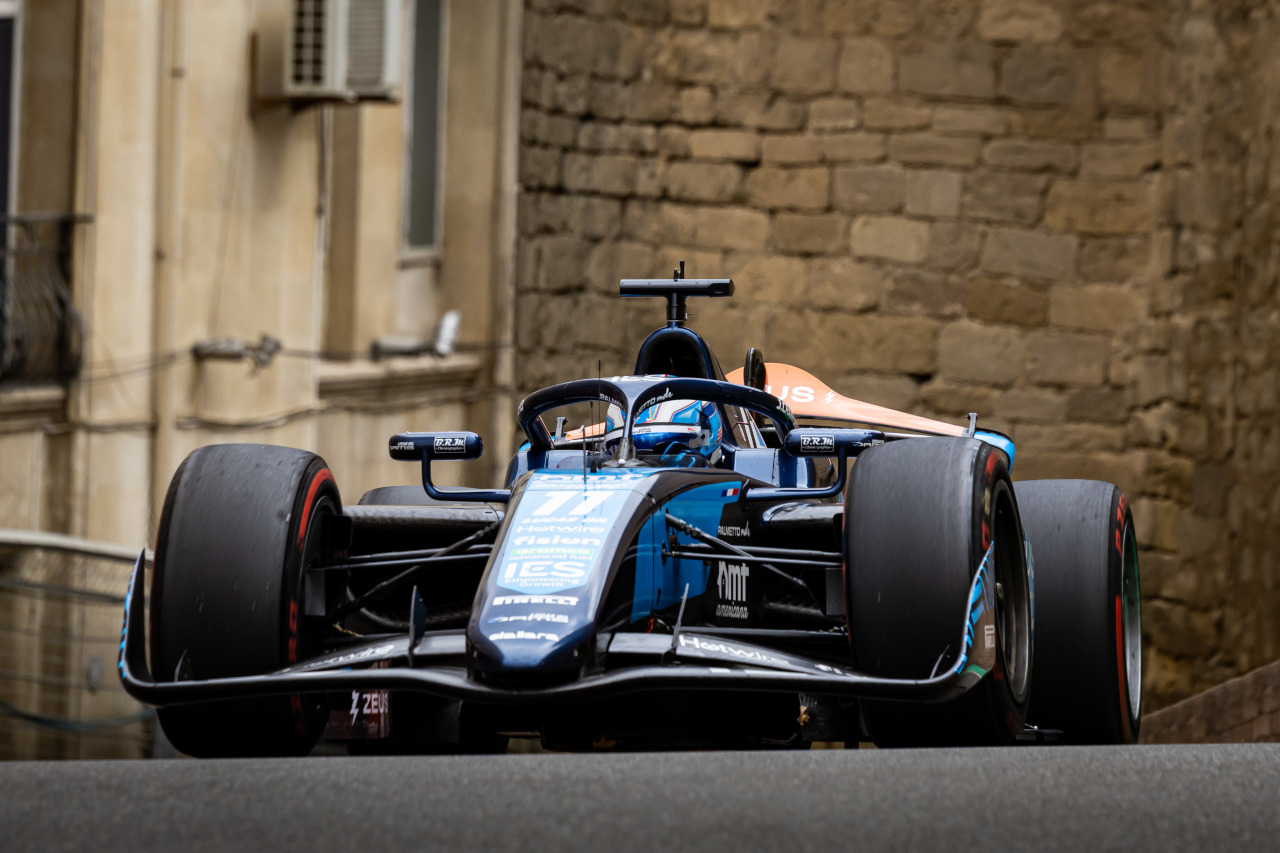 2025年FIA F2第12戦バクー　ジャック・クロフォード（ダムス・ルーカスオイル／アストンマーティン育成）