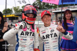 佐藤蓮と大津弘樹（ARTA MUGEN CIVIC TYPE R-GT ＃16）