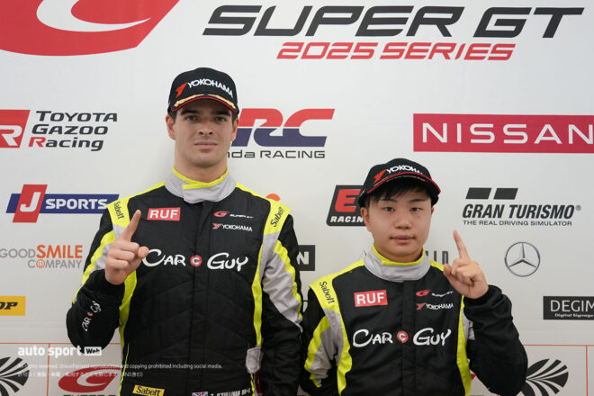 ザック・オサリバンと小林利徠斗（CARGUY Ferrari 296 GT3）