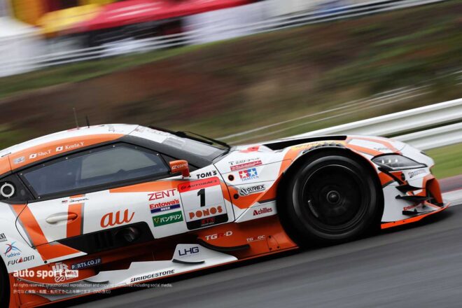 ランキングトップで最重量ながら予選4番手を獲得してライバルを驚かせたau TOM'S GR Supra